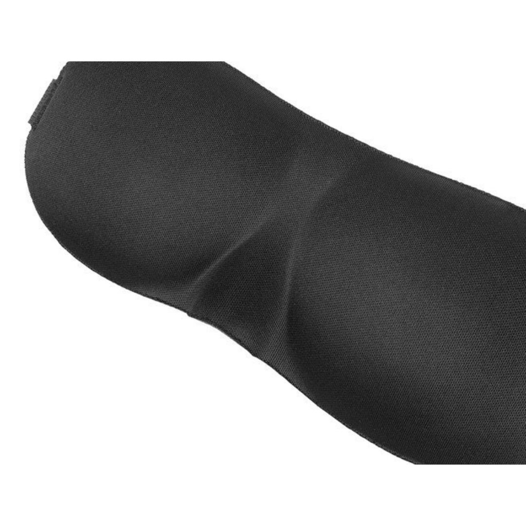 3D Ergonomisch Slaapmasker - Zacht Materiaal - Oogmasker - Slaapbril - Blinddoek - 100% Verduisterend - Nachtmasker met Bijgeleverde Oordopjes en Opbergzakje